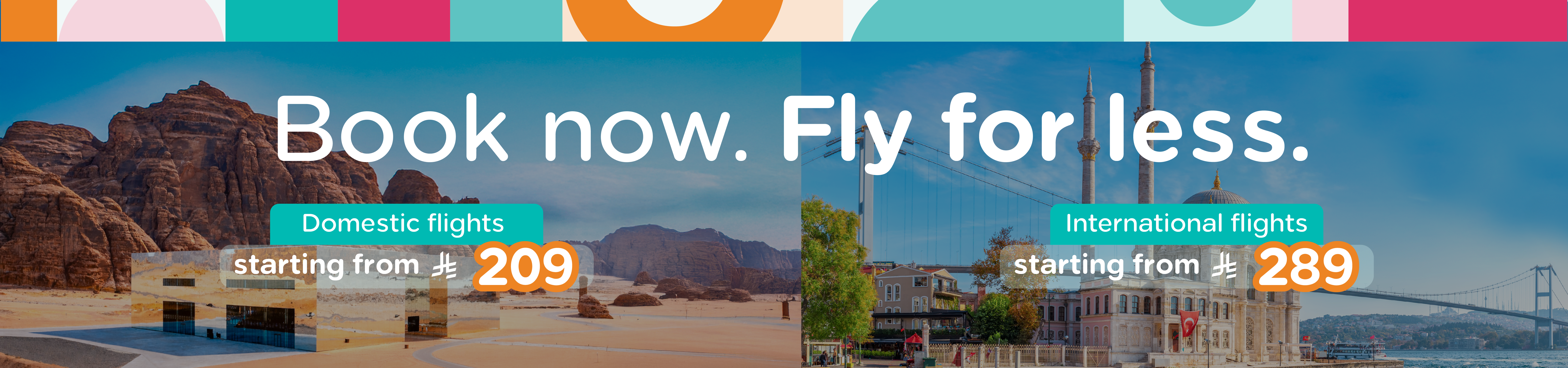 International and Domestic flight promo