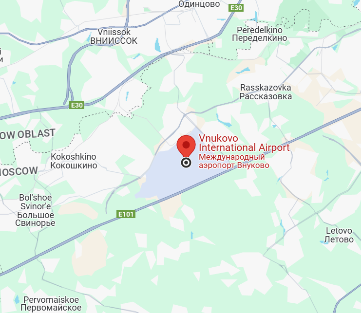  Airport Map