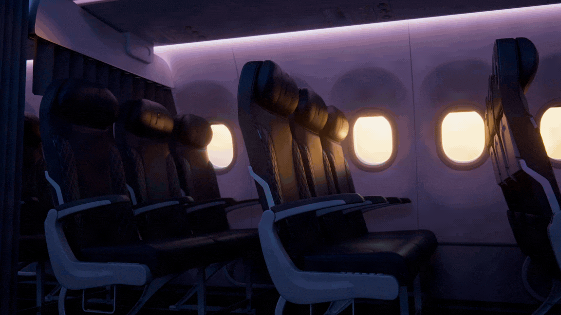 تجربة مقصورة A320neo