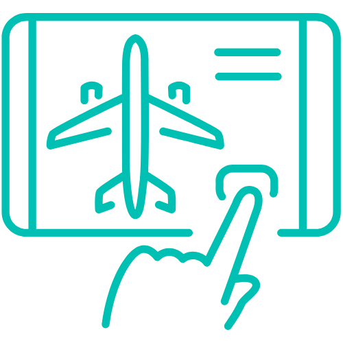 Book Flight Icon