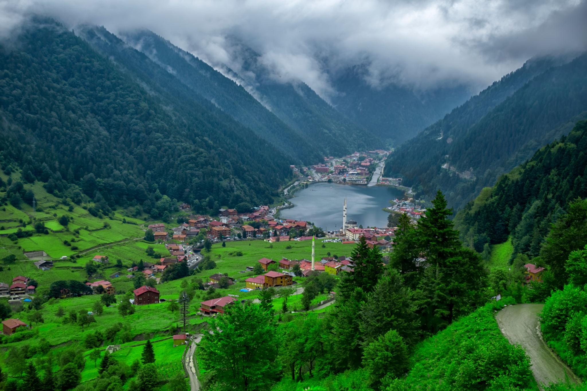 Trabzon highlands and Black Sea, Turkey
