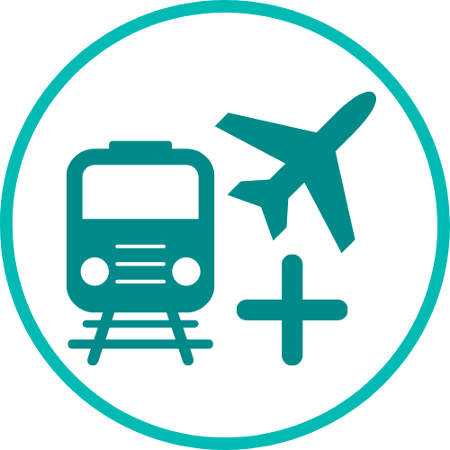 Train to Plane Icon